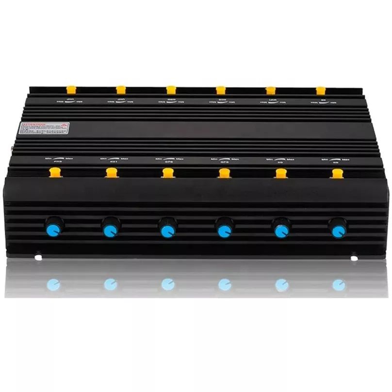 Radio Frequency Jammer With Wifi Signal Jamming \u2013 12 Antennas \u2013 All Frequency Jammer
