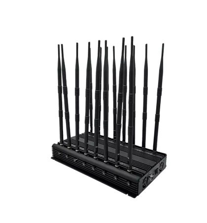 Frequency Jammer With Wifi Signal Jammer - 16 Antennas