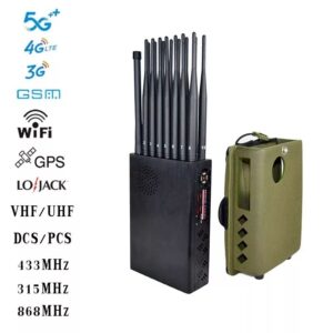 Portable Radio Frequency Jammer - 16 Bands