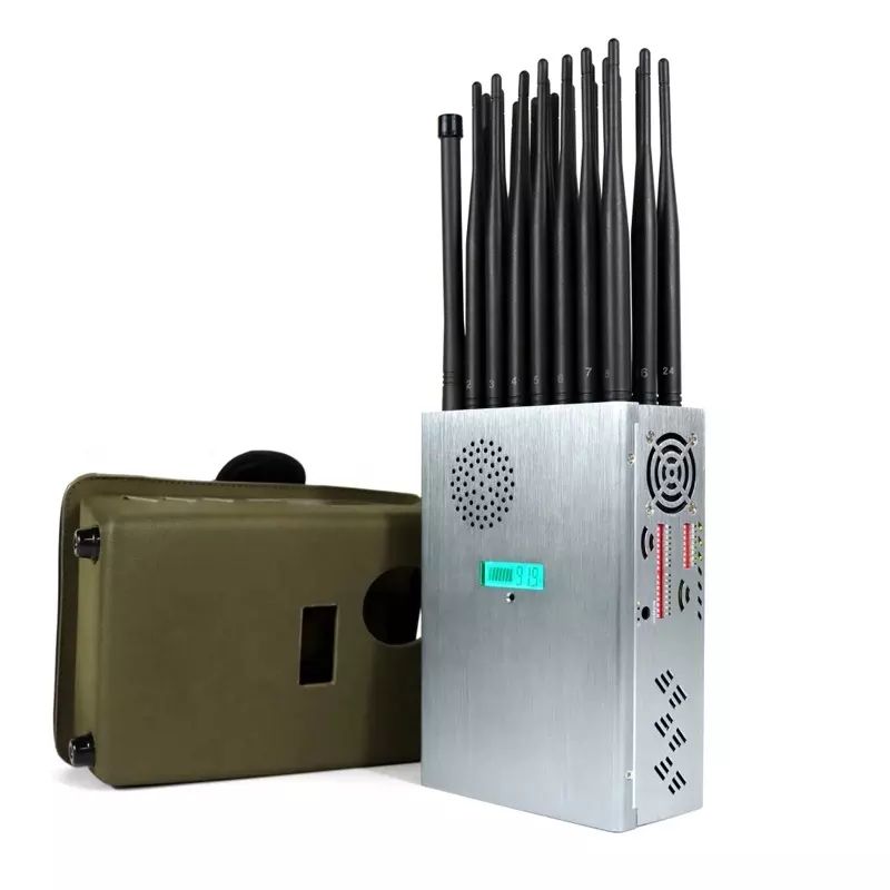 Signal Jammer Mobile With GPS Jammer \u2013 24 Bands \u2013 All Frequency Jammer