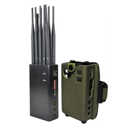 RF Jammer For 2G 3G 4G WiFi GPS LoJack Uhf Vhf – 10 Antennas