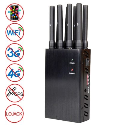 Signal Jammers For GSM DCS WiFi 3G 4G GPS and LoJack Jamming